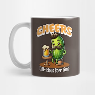 Funny Pickle Drinking Beer Mug